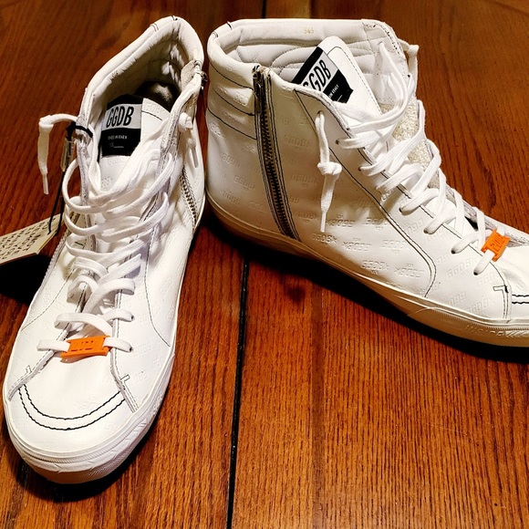 GOLDEN GOOSE SLIDE *STAMP EDT.* *RARE* size 45(11.5US) - Picture 3 of 3